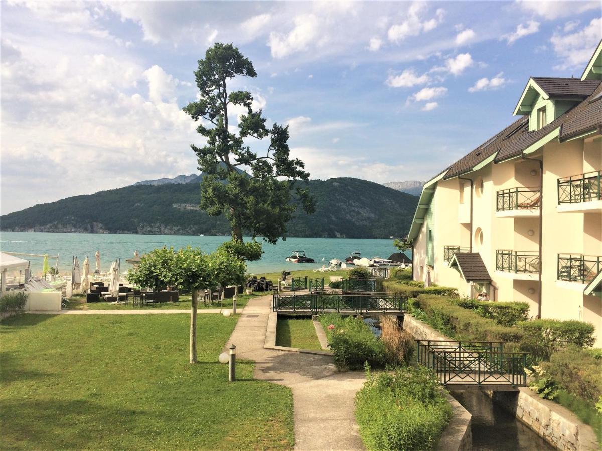 דיון Lac Annecy Plage Privee, Duplex Baie Des Voiles מראה חיצוני תמונה