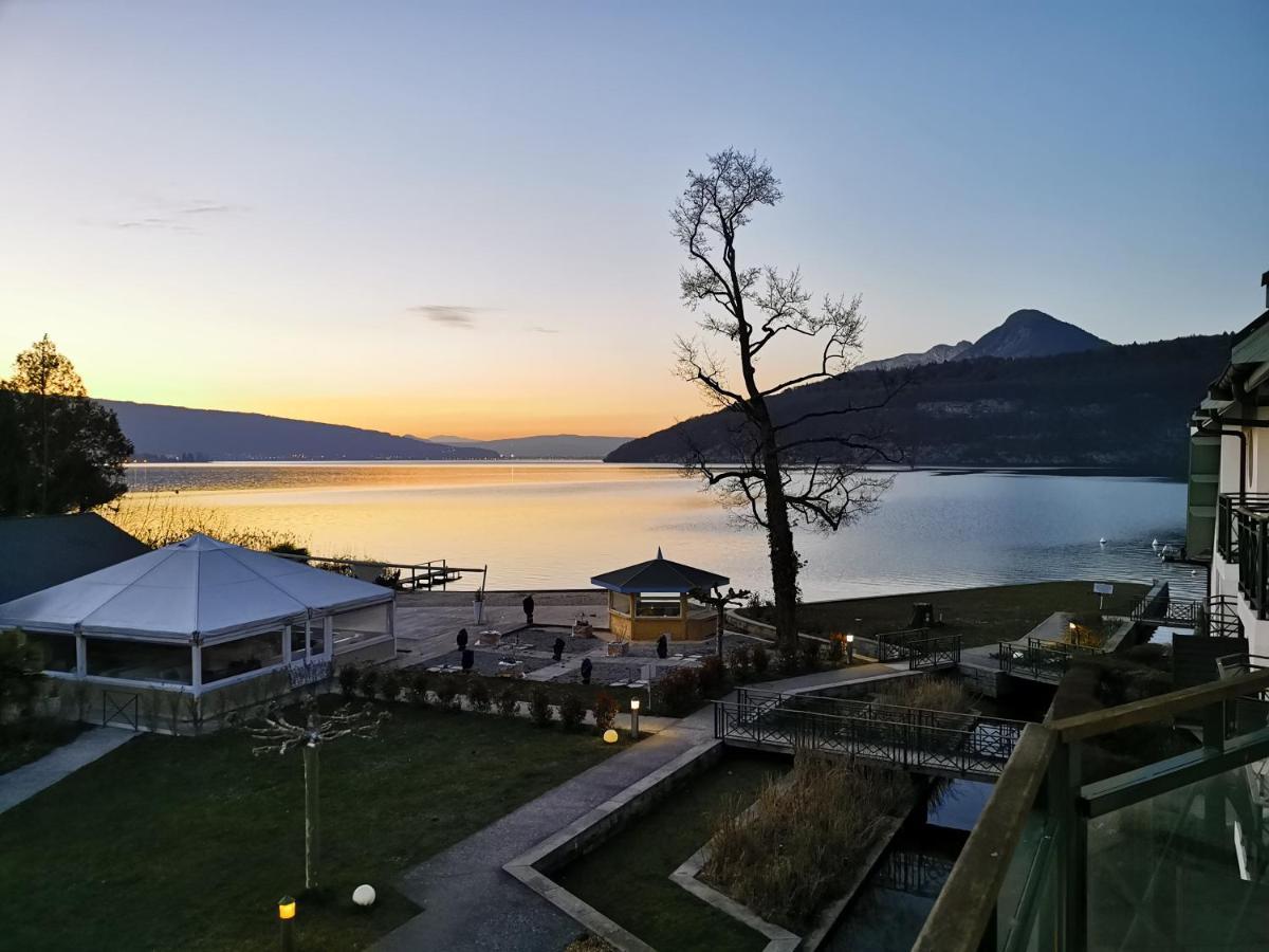 דיון Lac Annecy Plage Privee, Duplex Baie Des Voiles מראה חיצוני תמונה
