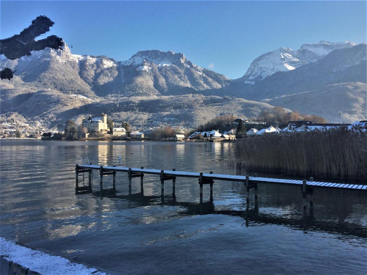 דיון Lac Annecy Plage Privee, Duplex Baie Des Voiles מראה חיצוני תמונה