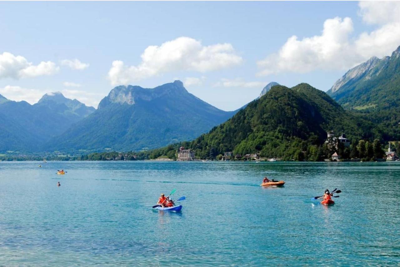 דיון Lac Annecy Plage Privee, Duplex Baie Des Voiles מראה חיצוני תמונה