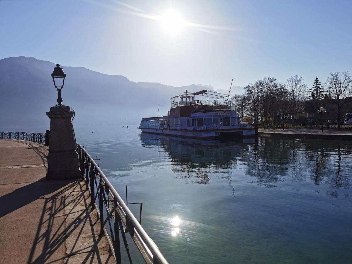 דיון Lac Annecy Plage Privee, Duplex Baie Des Voiles מראה חיצוני תמונה