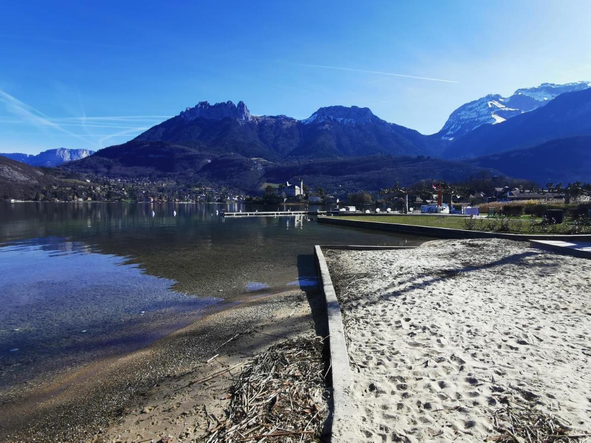 דיון Lac Annecy Plage Privee, Duplex Baie Des Voiles מראה חיצוני תמונה