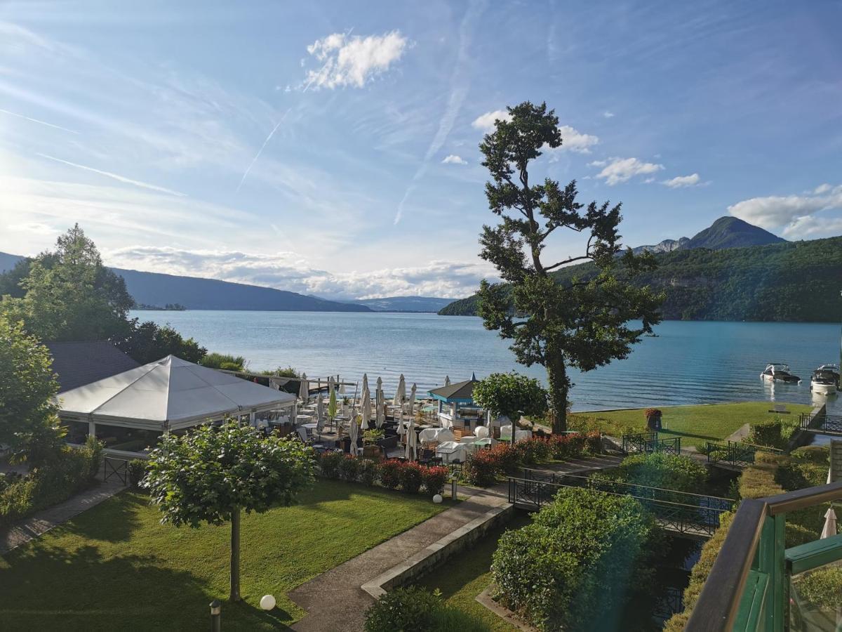 דיון Lac Annecy Plage Privee, Duplex Baie Des Voiles מראה חיצוני תמונה